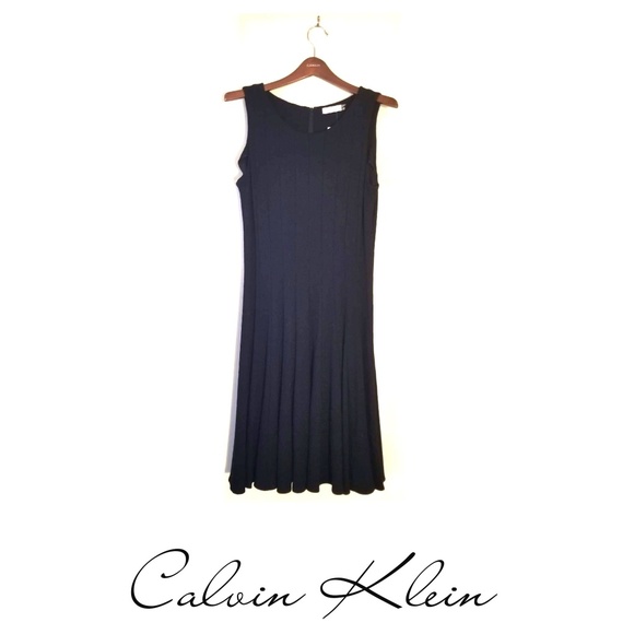 **NWT** Calvin Klein
Sleeveless Little Black Dress - Picture 1 of 6
